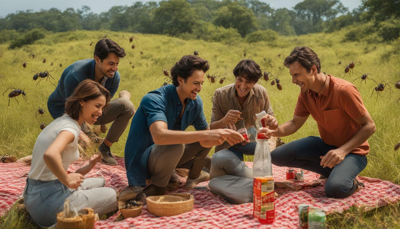 Discover how to repel ants from picnic areas