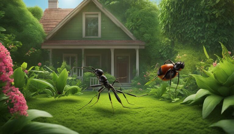 What are the best ant control products for gardens?