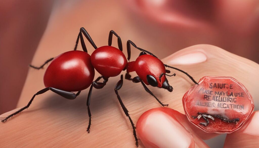 What are the dangers of ant bites?