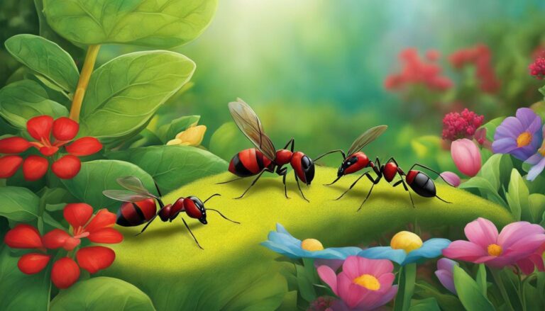 What attracts ants to gardens?