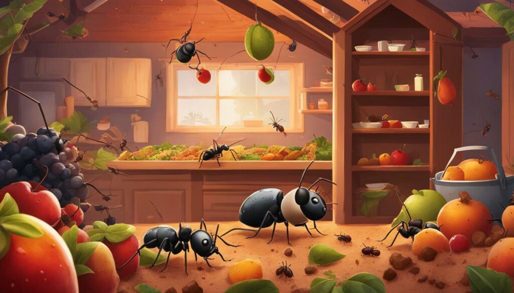 What attracts ants to your house?