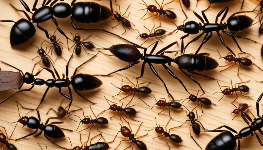 What's the difference between sugar ants and carpenter ants?